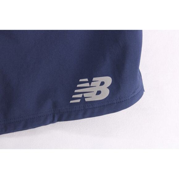 New Balance Men's 4XL Impact Run Lined Short Pockets/Drawstring Navy NEW - Picture 5 of 8